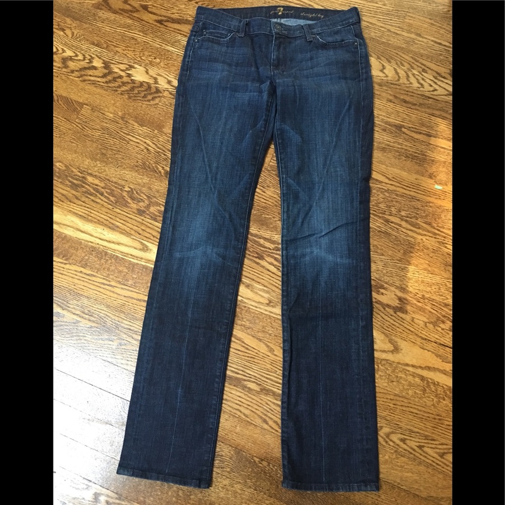 7 For All Mankind—Straight Leg Jeans